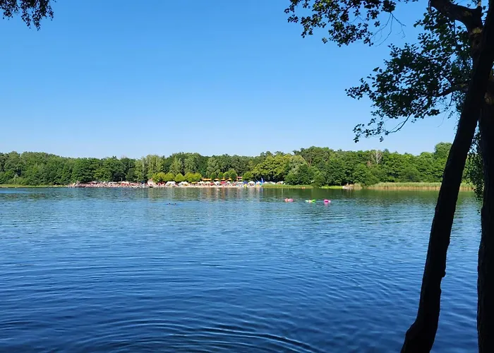 Finnhuette Zwischen Wald Und Semesterbostad Biesenthal