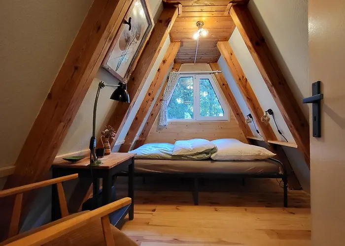 Semesterbostad Finnhuette Zwischen Wald Und Biesenthal